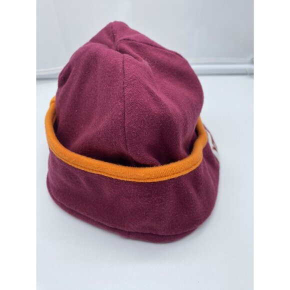 Virginia Tech Hokies Maroon Infant Toddler Knit Beanie Winter Hat Stocking Cap - Picture 2 of 7